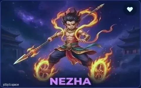 Nezha slot banner on jdbjili — JILI
